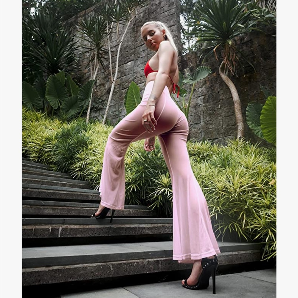 Size L | New Sofsy Mesh Swimsuit Cover-Up Pants